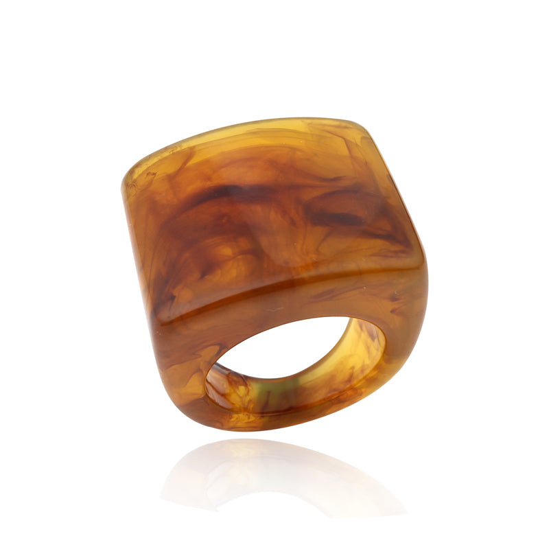 Rose Retro Resin Ring