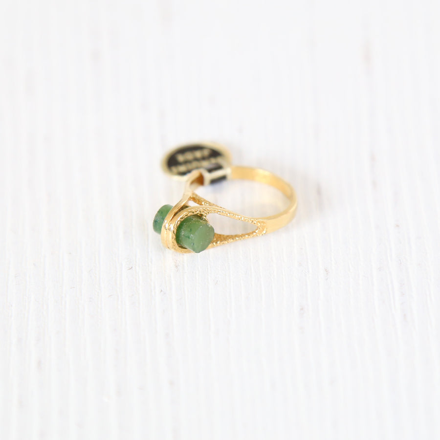 Elizabeth Jade Ring - Vintage, Size 8.5